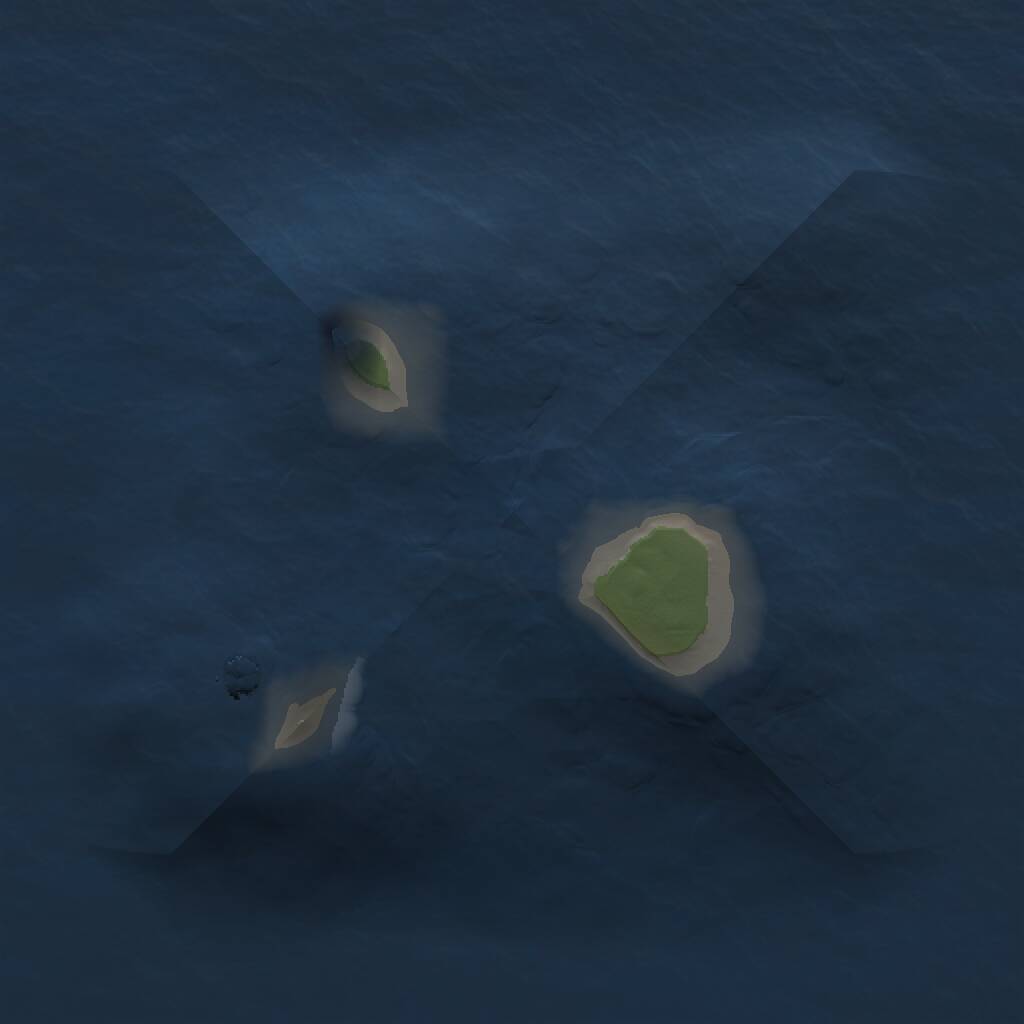 Rust Map: Procedural Map, Size: 1000, Seed: 508881197, 1 Monuments