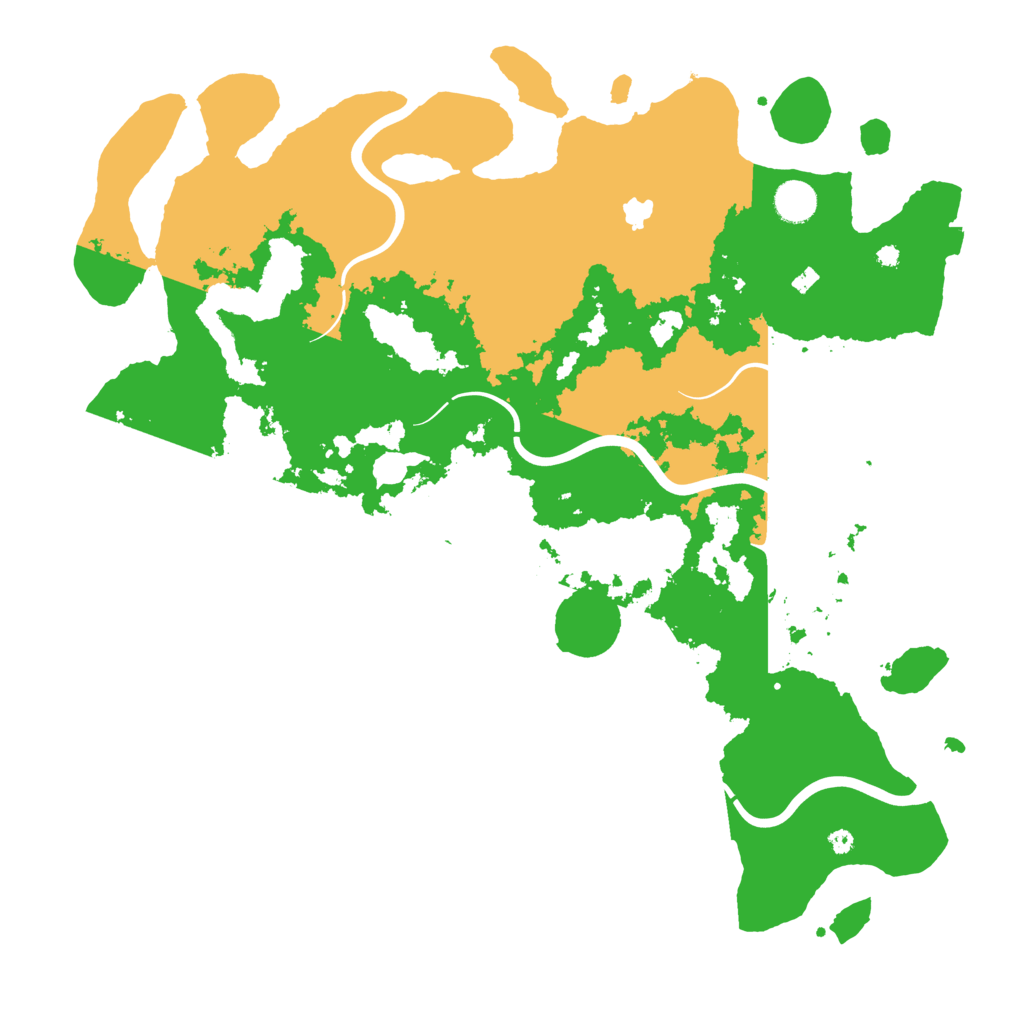Biome Rust Map: Procedural Map, Size: 4250, Seed: 615452398