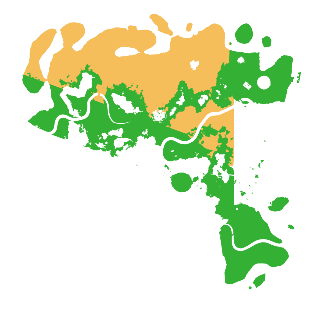 Biome Rust Map: Procedural Map, Size: 4250, Seed: 615452398