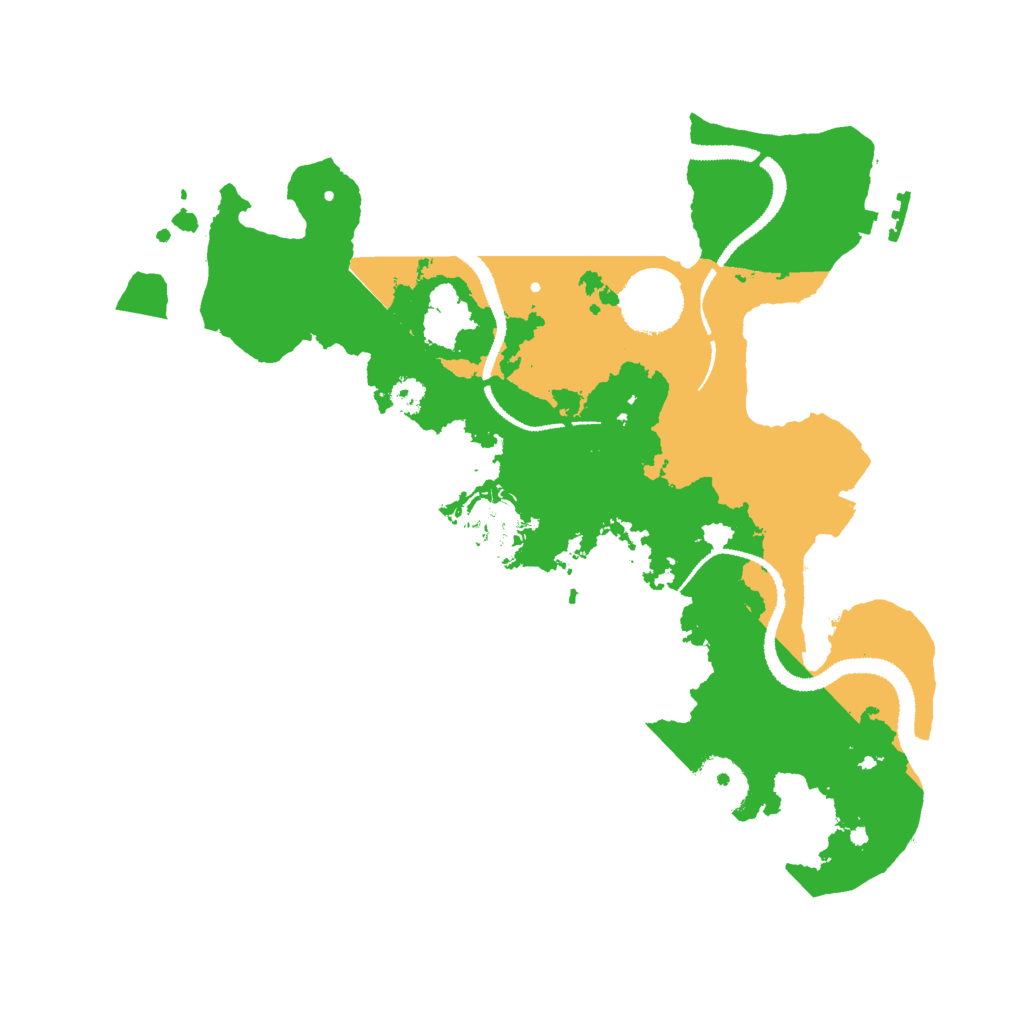 Biome Rust Map: Procedural Map, Size: 3000, Seed: 6476732
