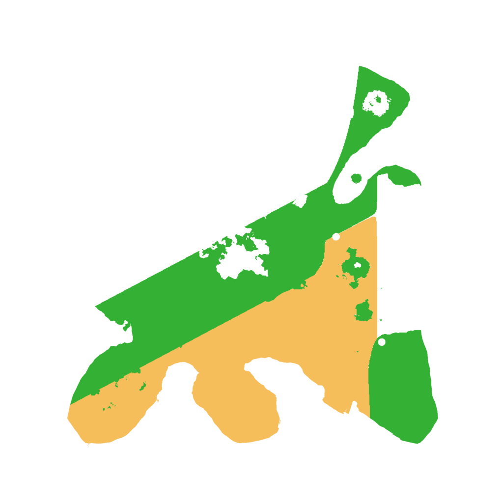 Biome Rust Map: Procedural Map, Size: 2000, Seed: 2142140714