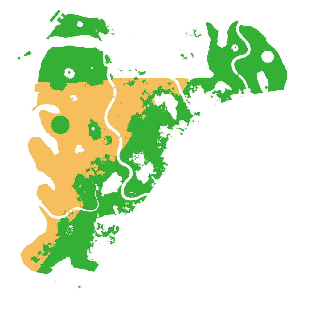 Biome Rust Map: Procedural Map, Size: 4500, Seed: 863395623