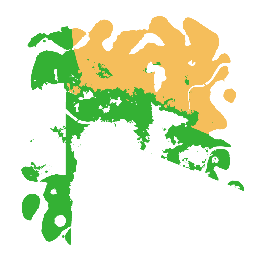 Biome Rust Map: Procedural Map, Size: 4000, Seed: 66699969