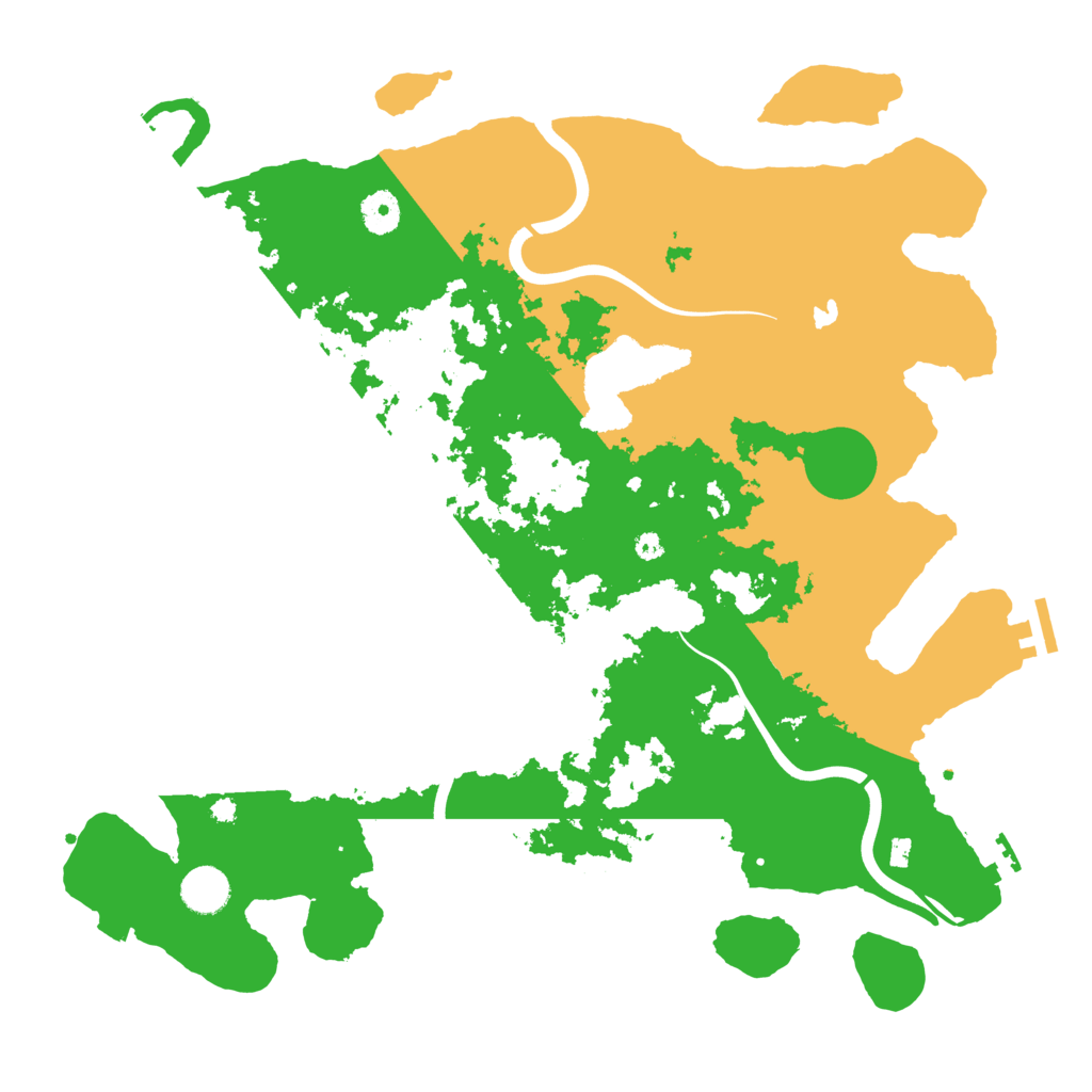 Biome Rust Map: Procedural Map, Size: 4000, Seed: 1504943158