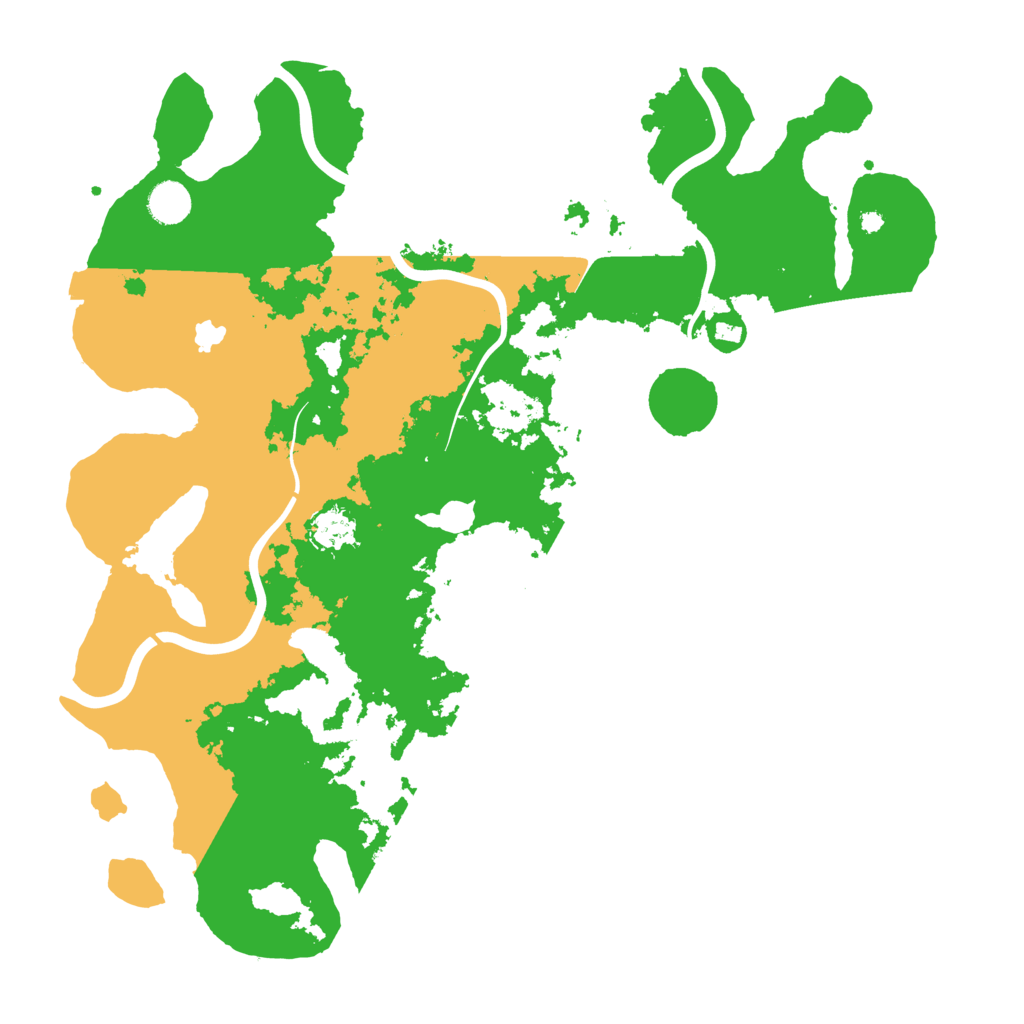 Biome Rust Map: Procedural Map, Size: 4200, Seed: 670671
