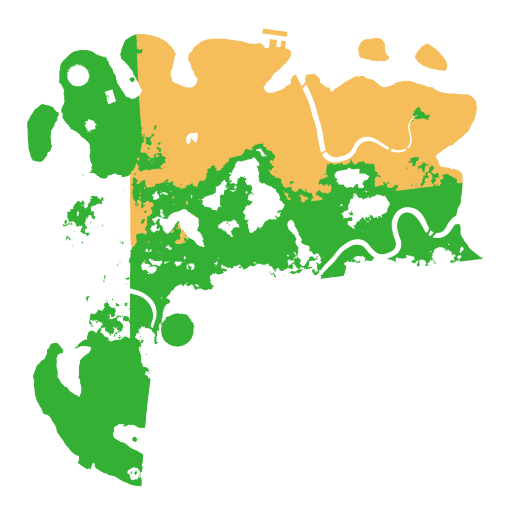Biome Rust Map: Procedural Map, Size: 4250, Seed: 2143799003