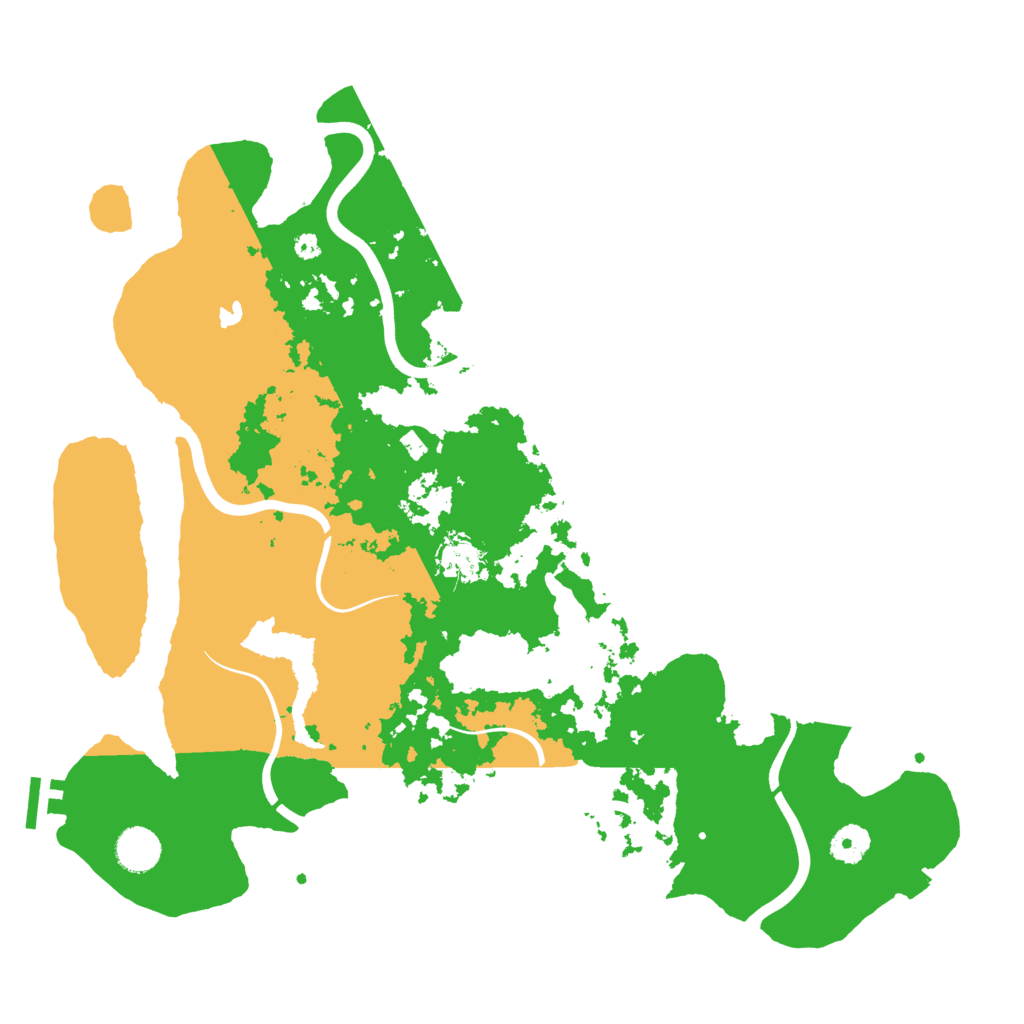 Biome Rust Map: Procedural Map, Size: 4000, Seed: 1207970035