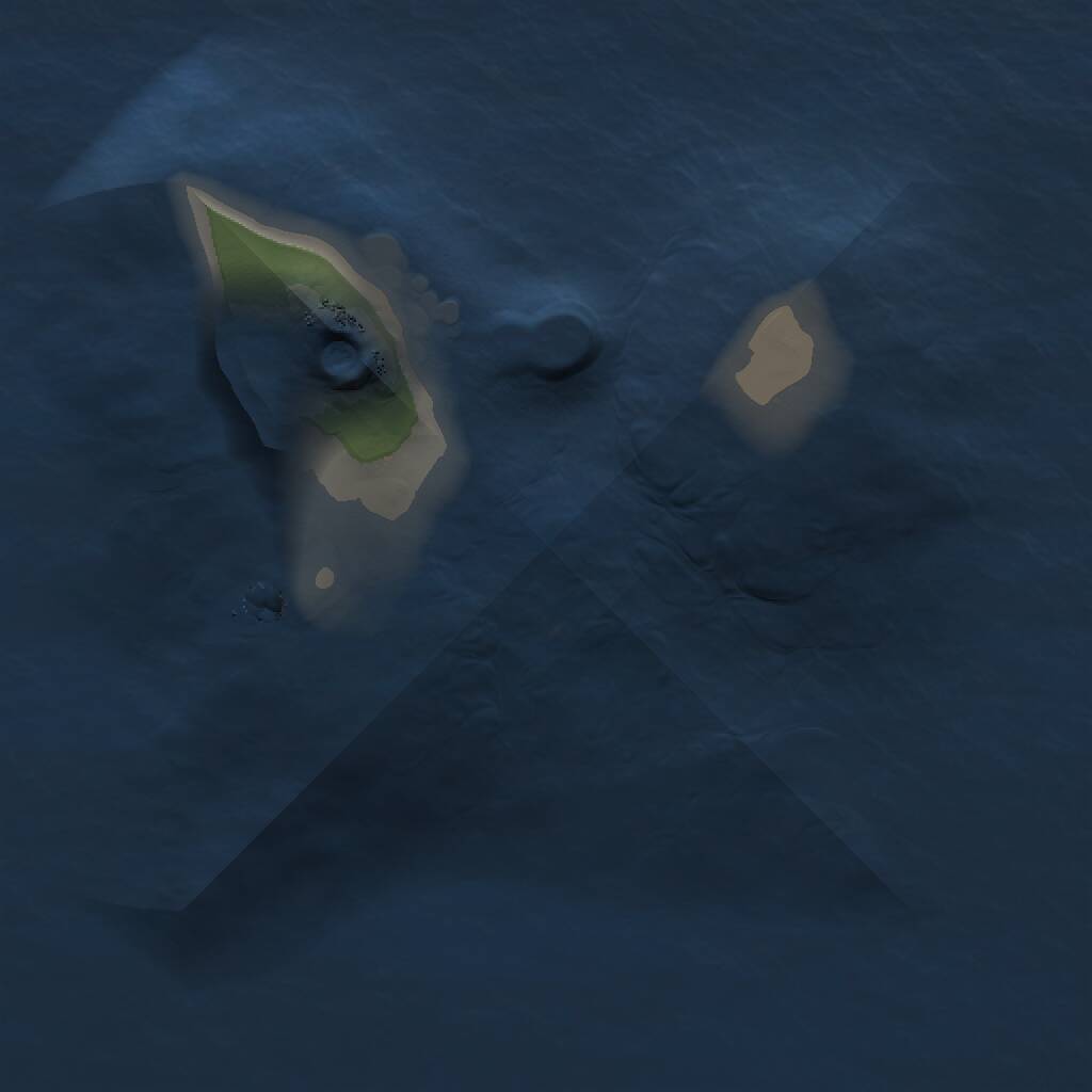 Rust Map: Procedural Map, Size: 1000, Seed: 897002212, 1 Monuments