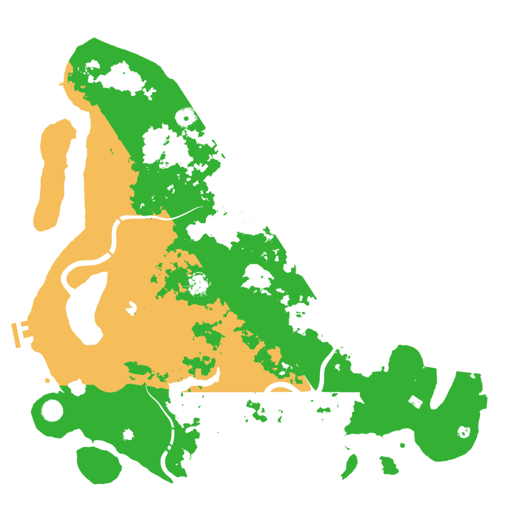 Biome Rust Map: Procedural Map, Size: 4250, Seed: 122638960