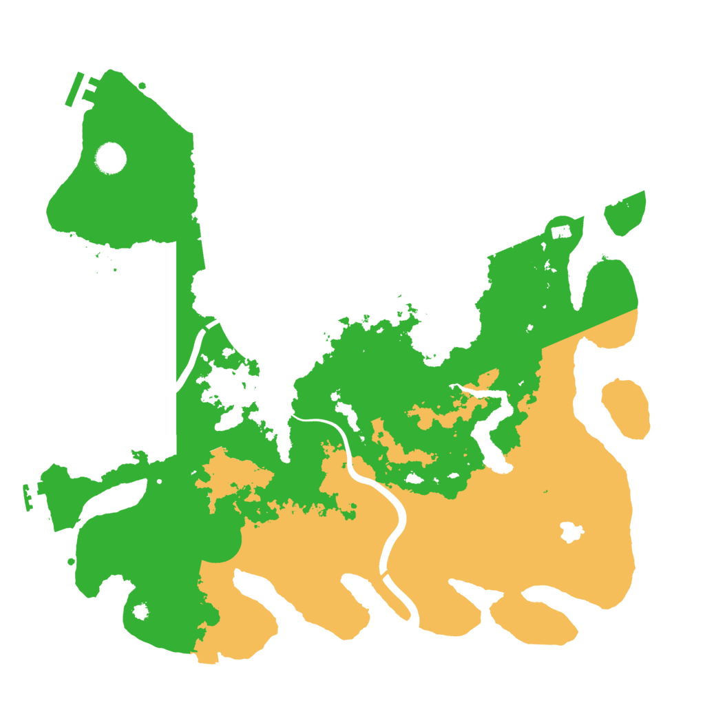 Biome Rust Map: Procedural Map, Size: 4000, Seed: 745749