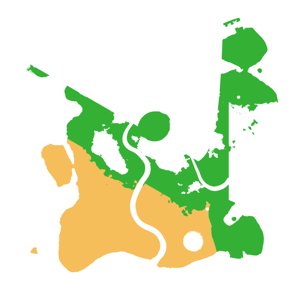 Biome Rust Map: Procedural Map, Size: 2700, Seed: 1768996909