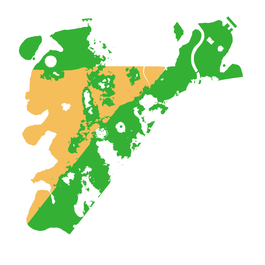 Biome Rust Map: Procedural Map, Size: 4000, Seed: 1153621368