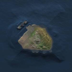 Thumbnail Rust Map: Procedural Map, Size: 1000, Seed: 905438127, 2 Monuments