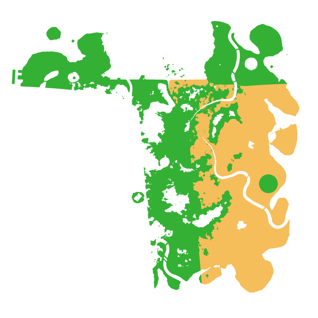 Biome Rust Map: Procedural Map, Size: 4500, Seed: 6978341