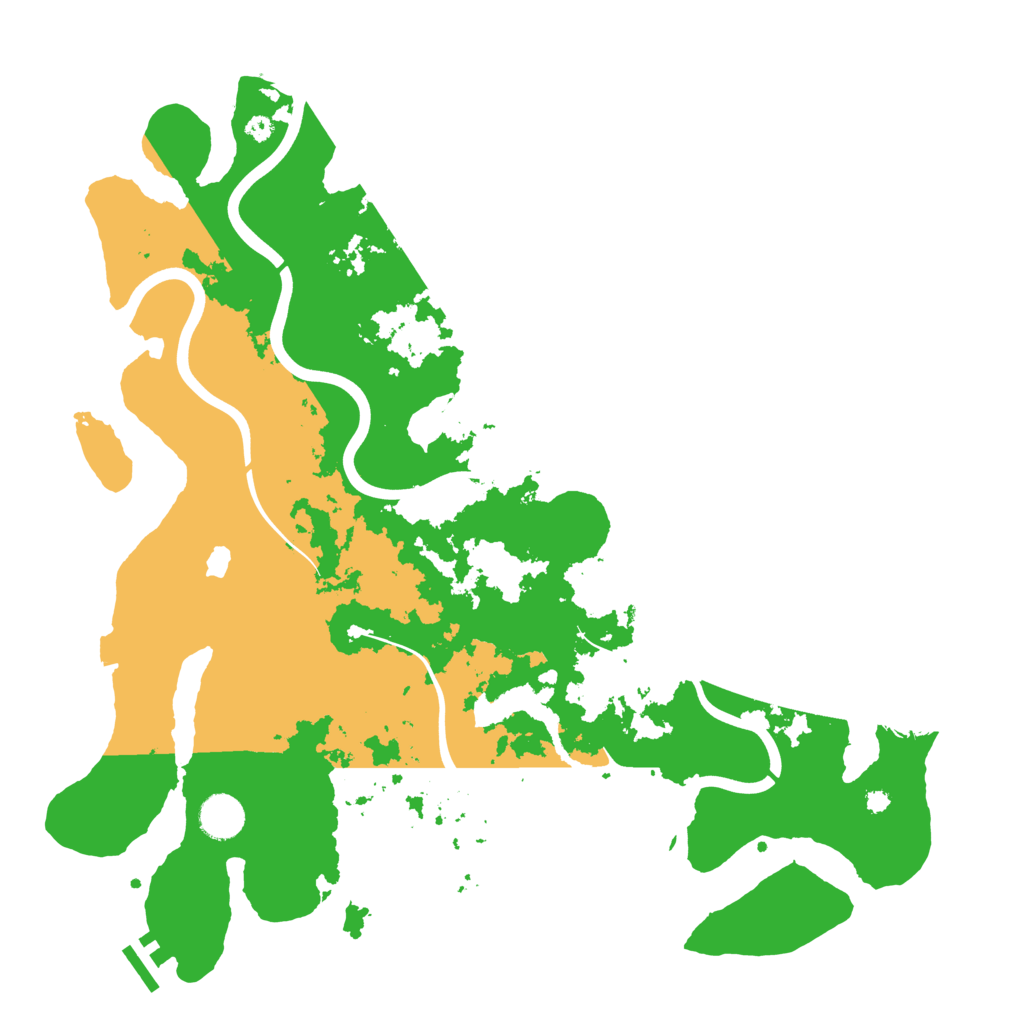 Biome Rust Map: Procedural Map, Size: 4000, Seed: 1282785179