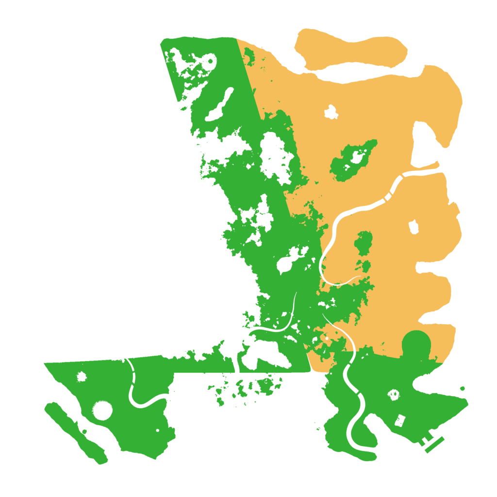 Biome Rust Map: Procedural Map, Size: 4500, Seed: 1044886147