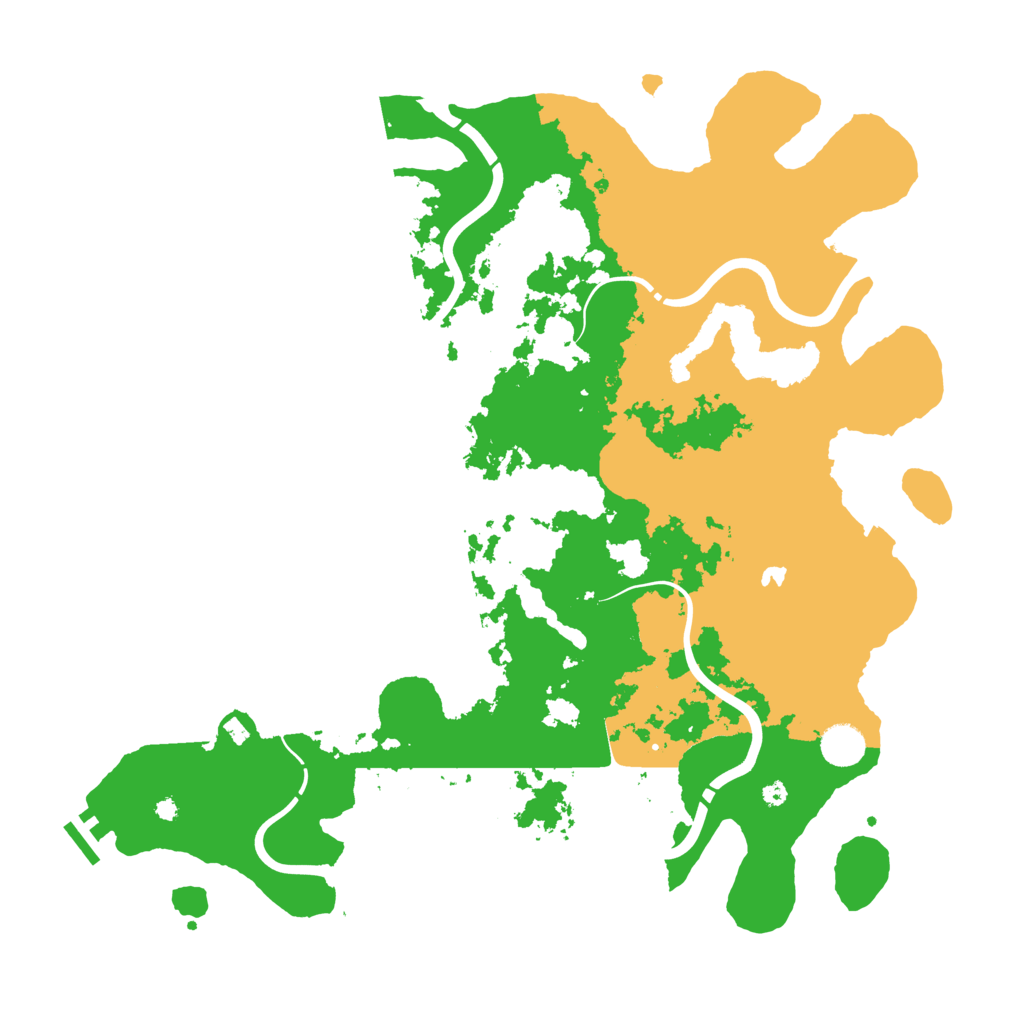 Biome Rust Map: Procedural Map, Size: 4250, Seed: 9177