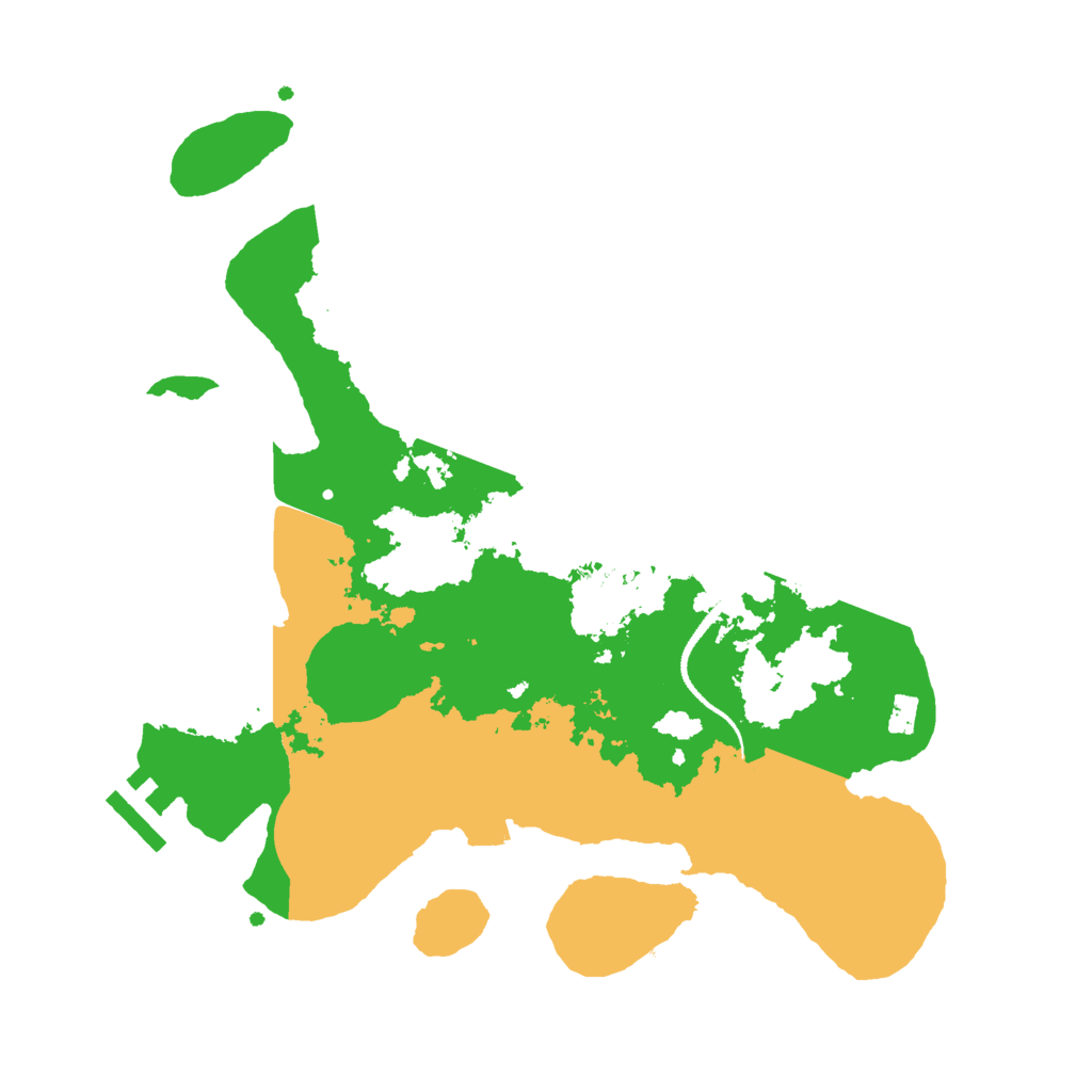 Biome Rust Map: Procedural Map, Size: 3000, Seed: 875