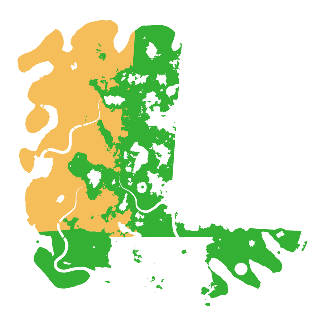 Biome Rust Map: Procedural Map, Size: 4500, Seed: 700000000