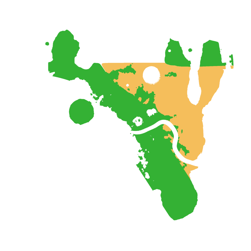 Biome Rust Map: Procedural Map, Size: 2700, Seed: 17822085