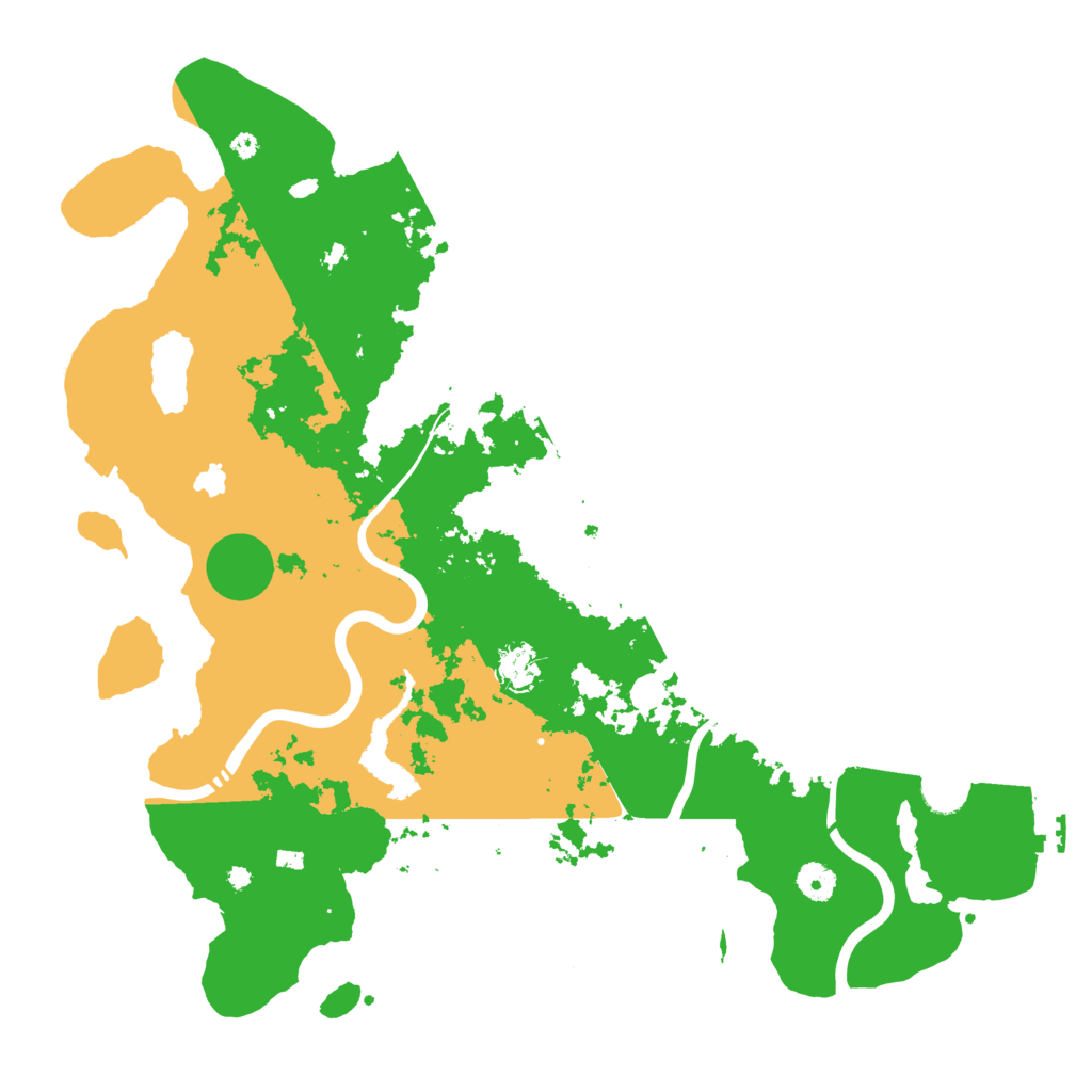 Biome Rust Map: Procedural Map, Size: 4300, Seed: 1365323421