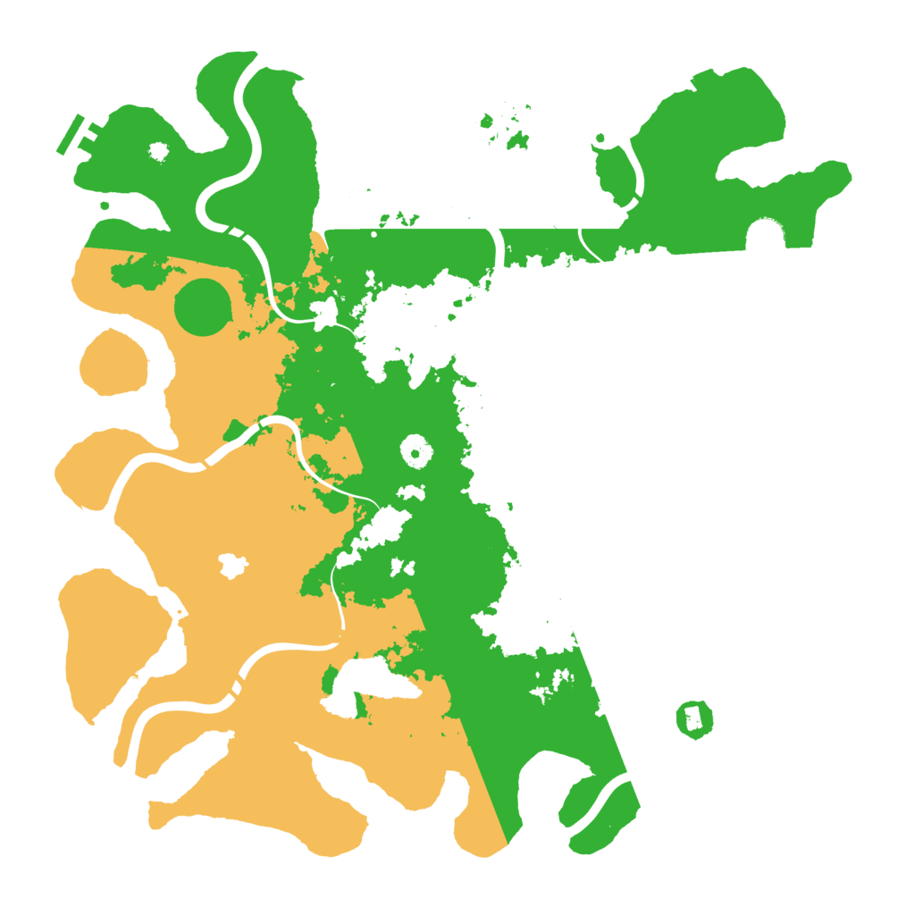Biome Rust Map: Procedural Map, Size: 4250, Seed: 29877