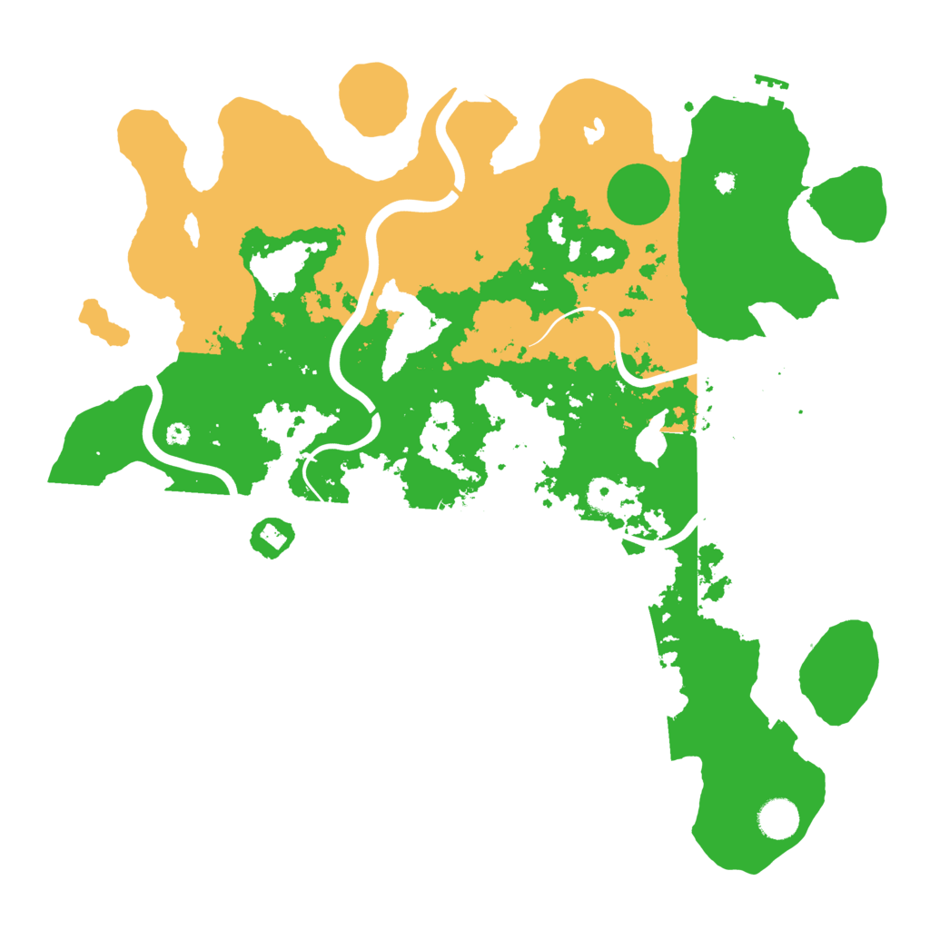 Biome Rust Map: Procedural Map, Size: 4000, Seed: 8531936