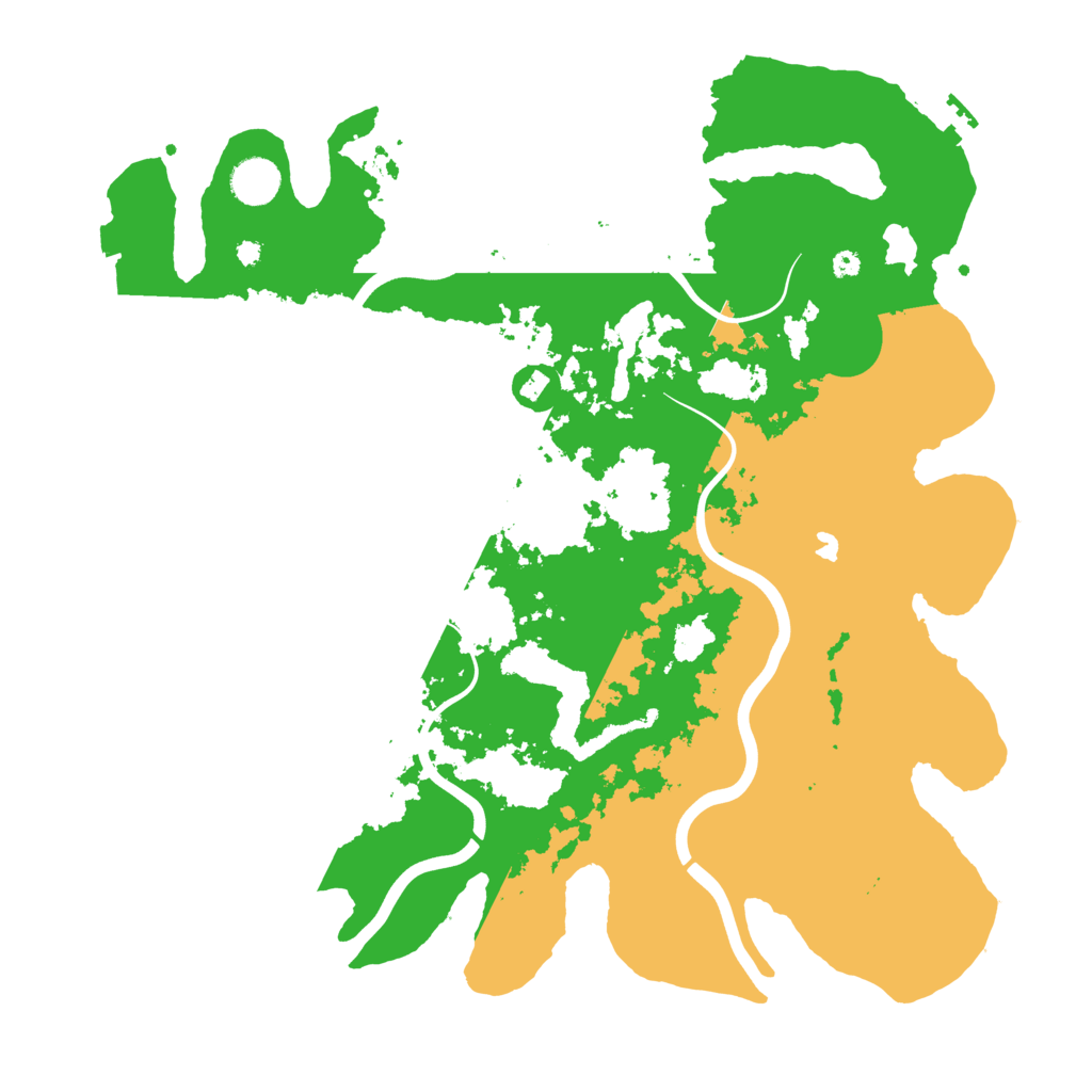 Biome Rust Map: Procedural Map, Size: 4000, Seed: 1136574676