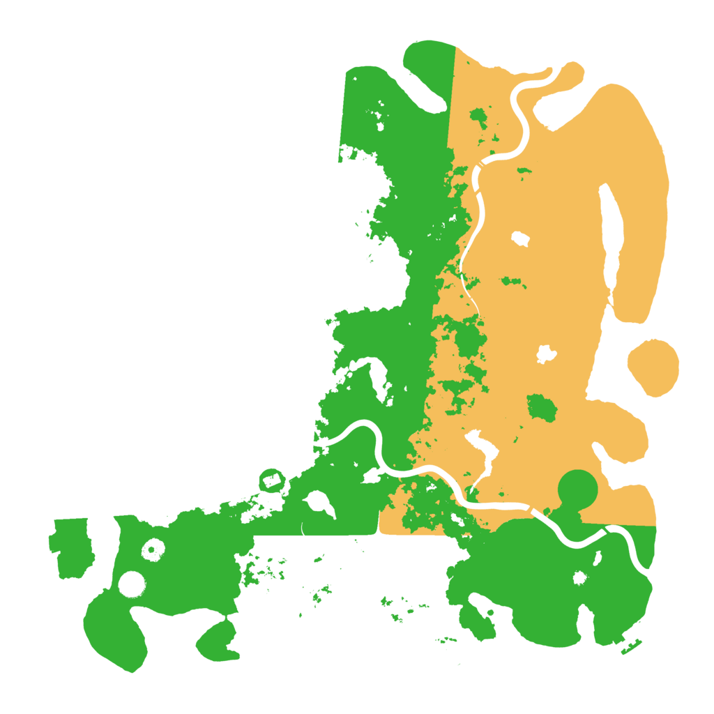 Biome Rust Map: Procedural Map, Size: 4700, Seed: 1264126681