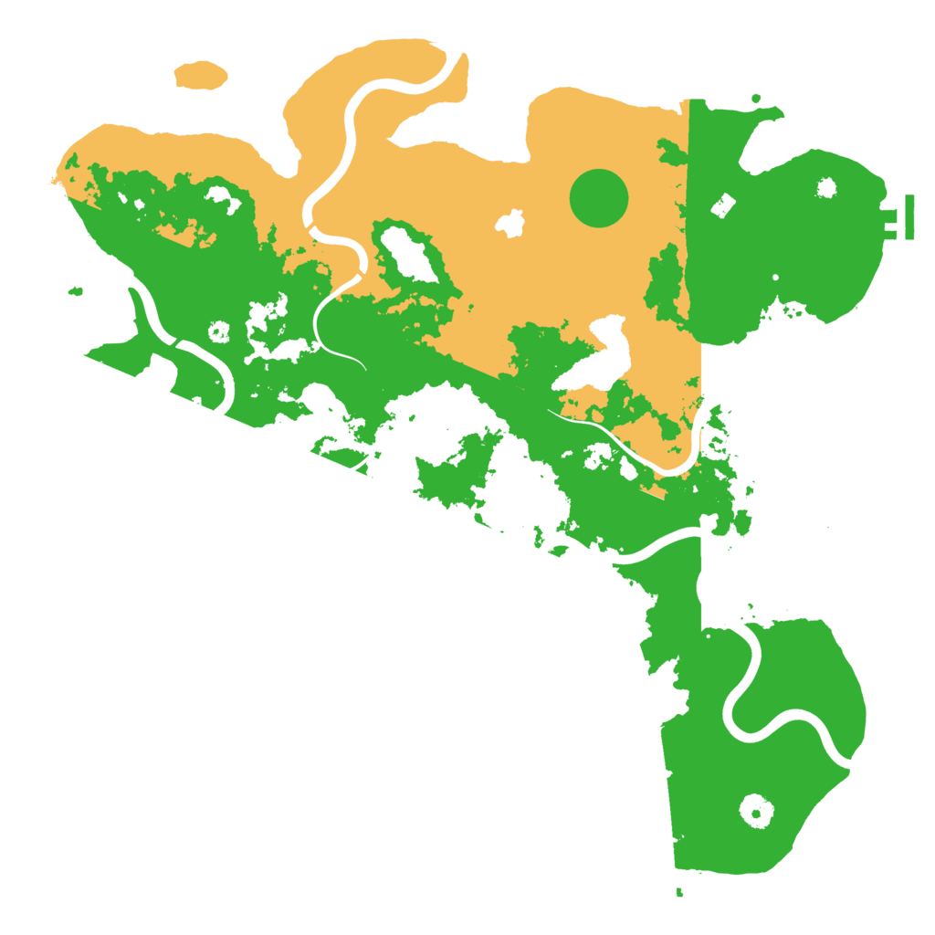 Biome Rust Map: Procedural Map, Size: 4200, Seed: 1959575591
