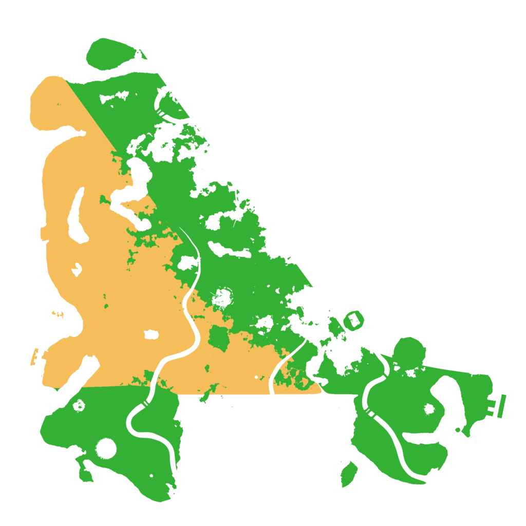 Biome Rust Map: Procedural Map, Size: 4500, Seed: 925786898