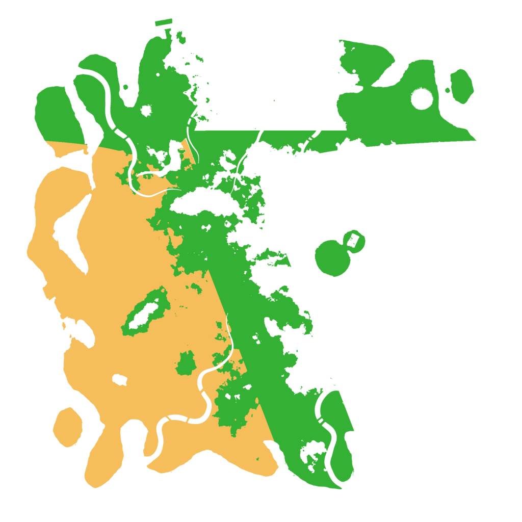 Biome Rust Map: Procedural Map, Size: 4250, Seed: 588790969