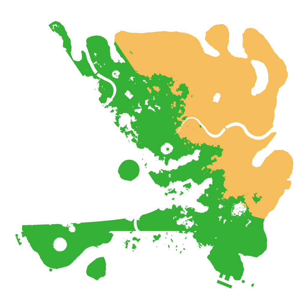 Biome Rust Map: Procedural Map, Size: 4000, Seed: 1856457095