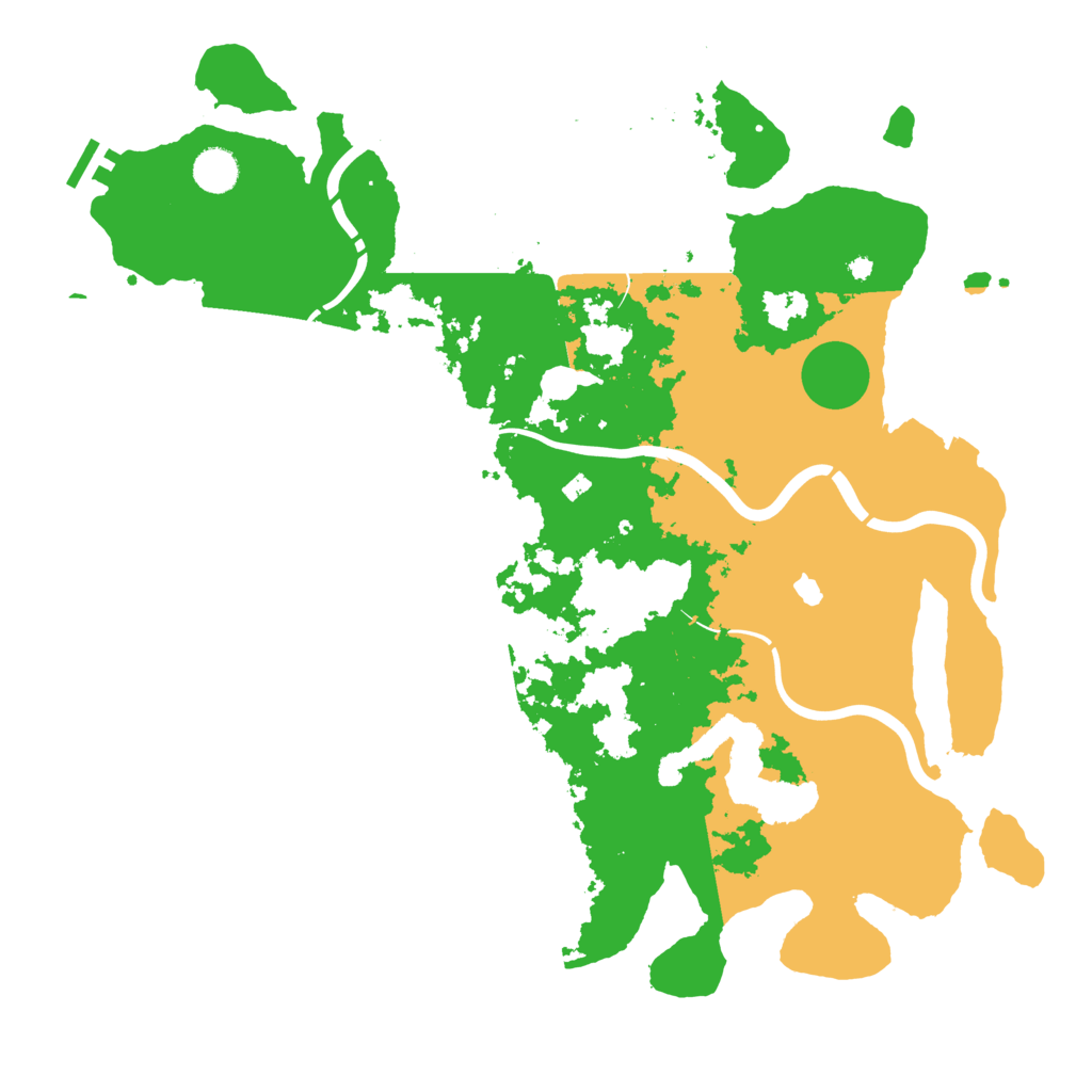 Biome Rust Map: Procedural Map, Size: 4250, Seed: 328915422