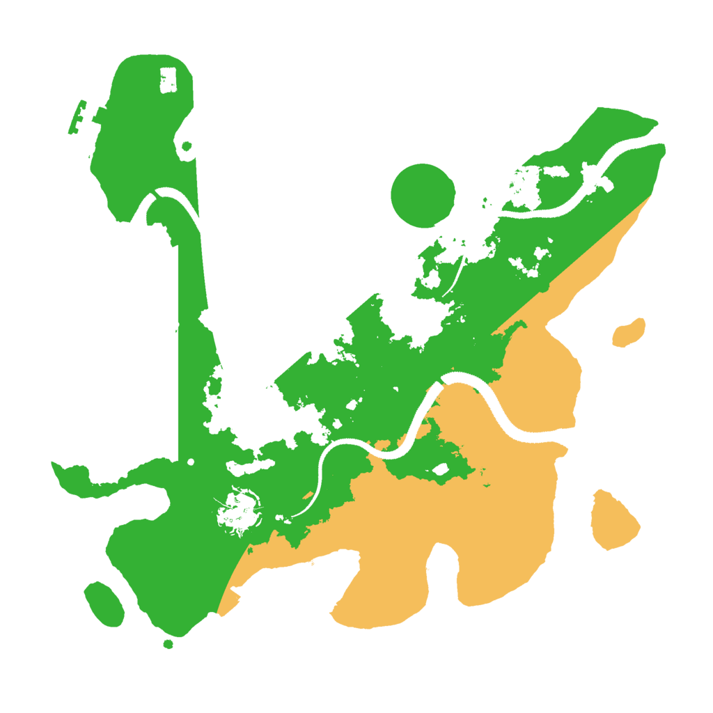 Biome Rust Map: Procedural Map, Size: 3000, Seed: 1885177039