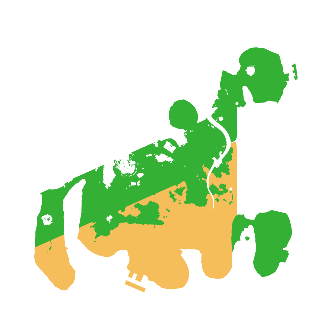 Biome Rust Map: Procedural Map, Size: 3000, Seed: 748826421