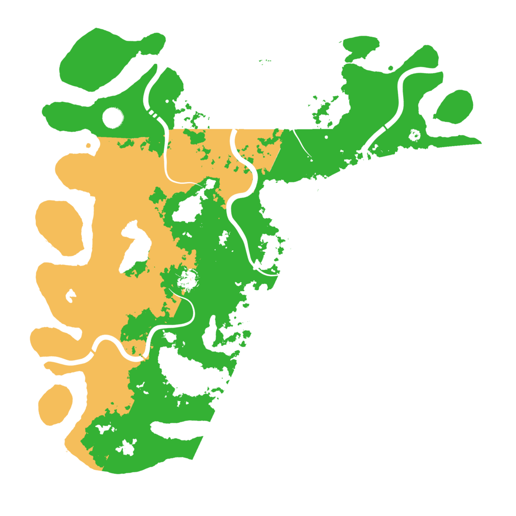 Biome Rust Map: Procedural Map, Size: 4400, Seed: 397604935