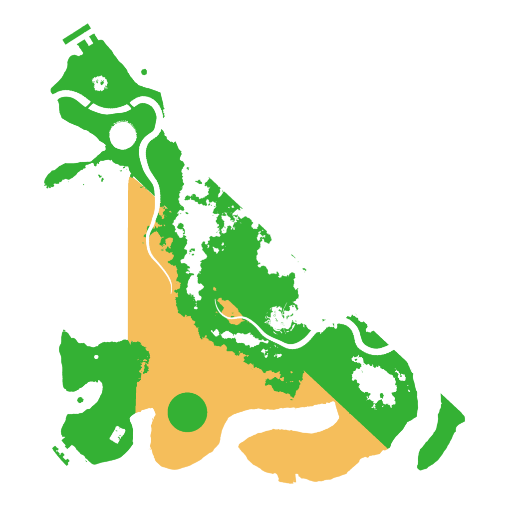 Biome Rust Map: Procedural Map, Size: 3412, Seed: 3250