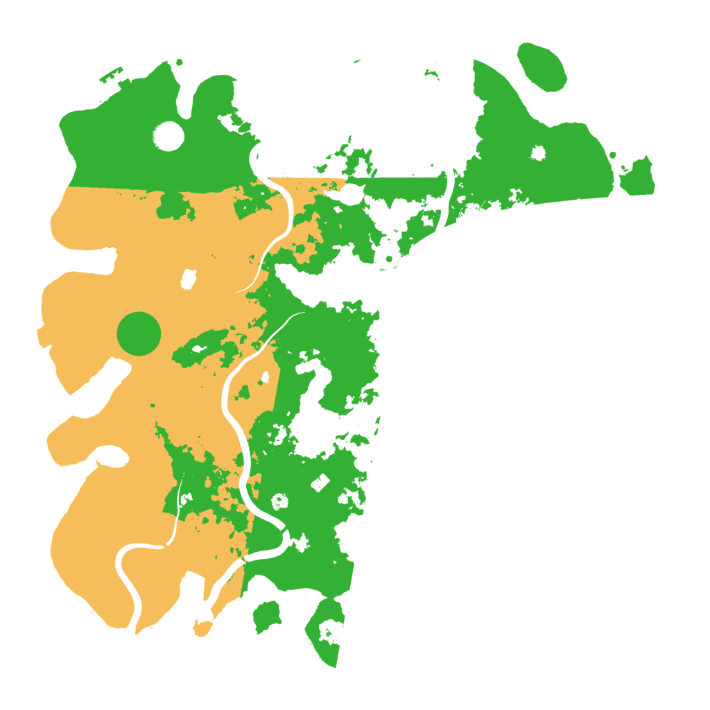 Biome Rust Map: Procedural Map, Size: 4250, Seed: 452493245