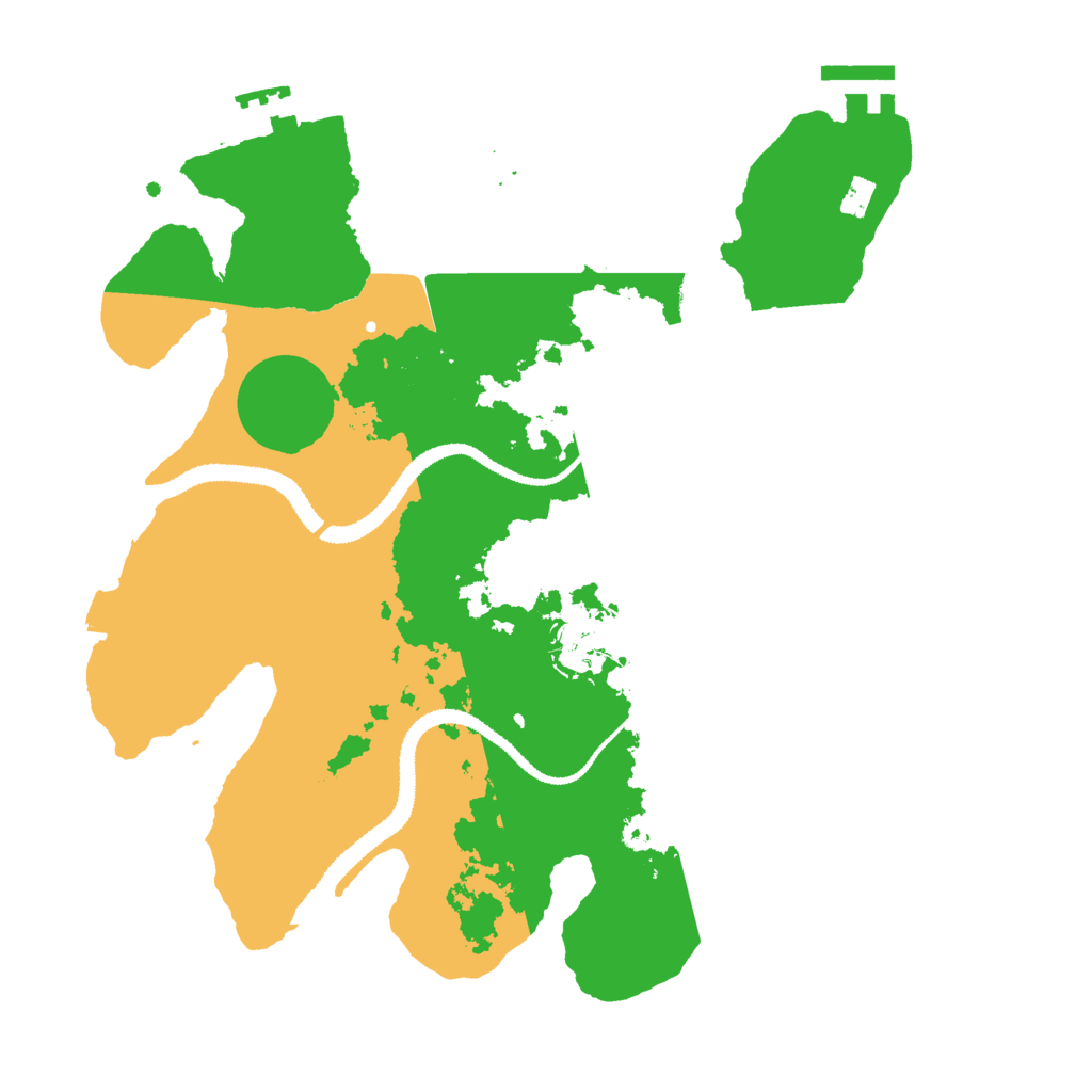 Biome Rust Map: Procedural Map, Size: 3000, Seed: 1671863787