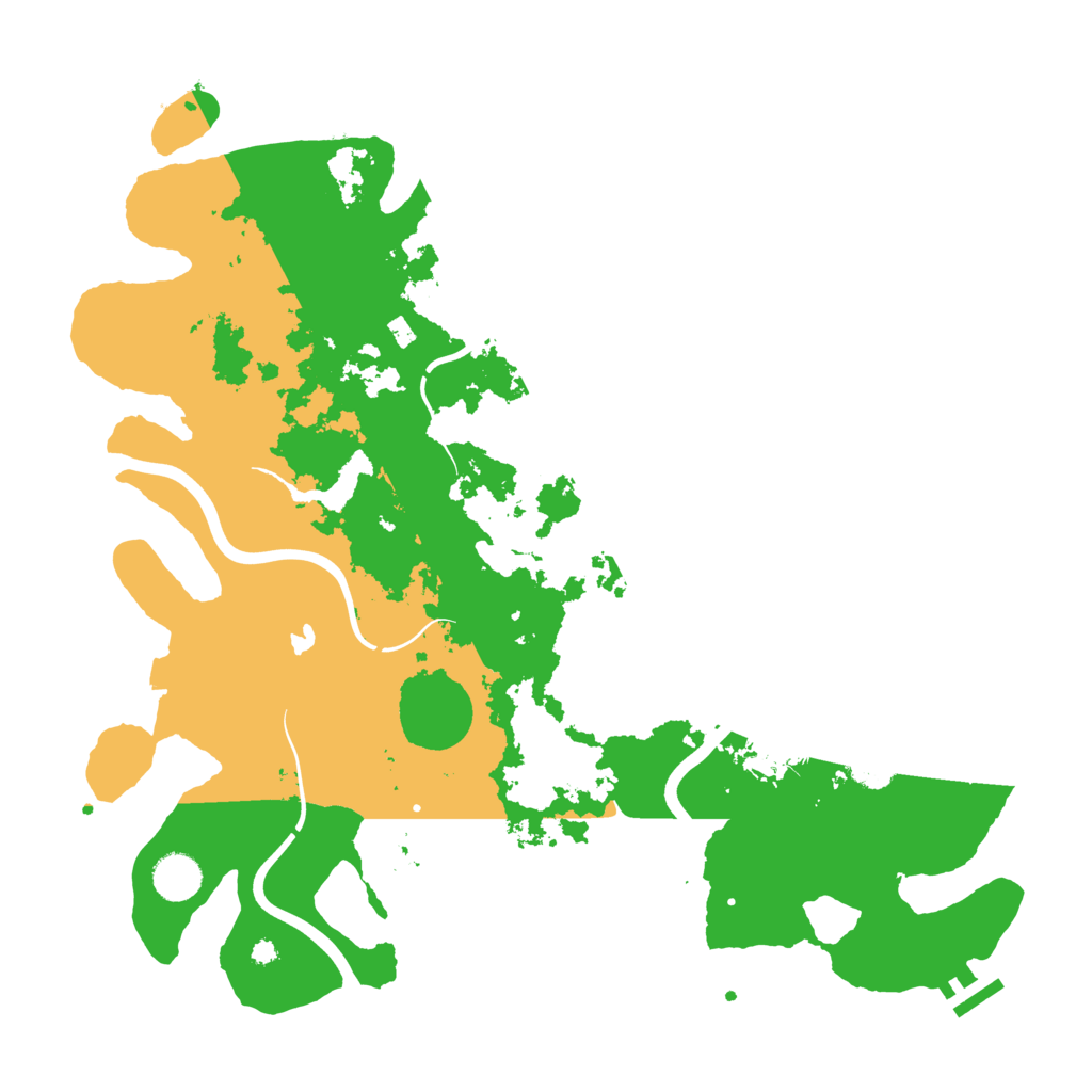 Biome Rust Map: Procedural Map, Size: 4000, Seed: 4125