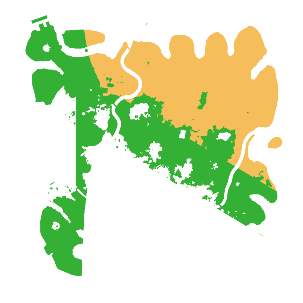 Biome Rust Map: Procedural Map, Size: 3750, Seed: 162253243