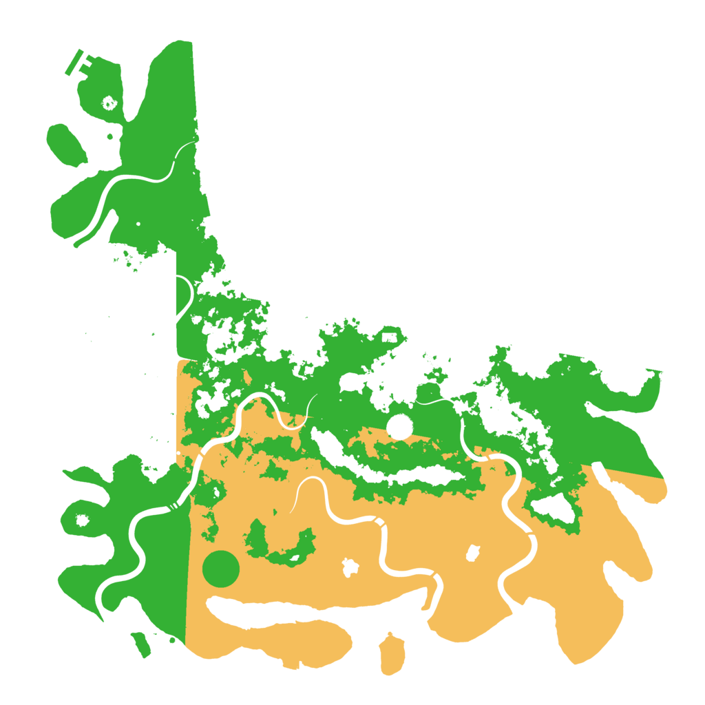 Biome Rust Map: Procedural Map, Size: 5000, Seed: 6362441