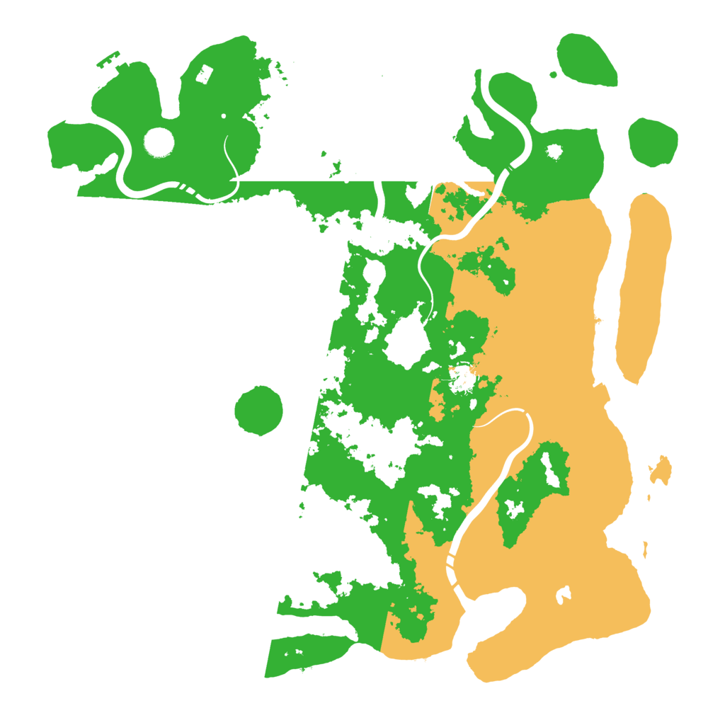 Biome Rust Map: Procedural Map, Size: 4250, Seed: 1049026140