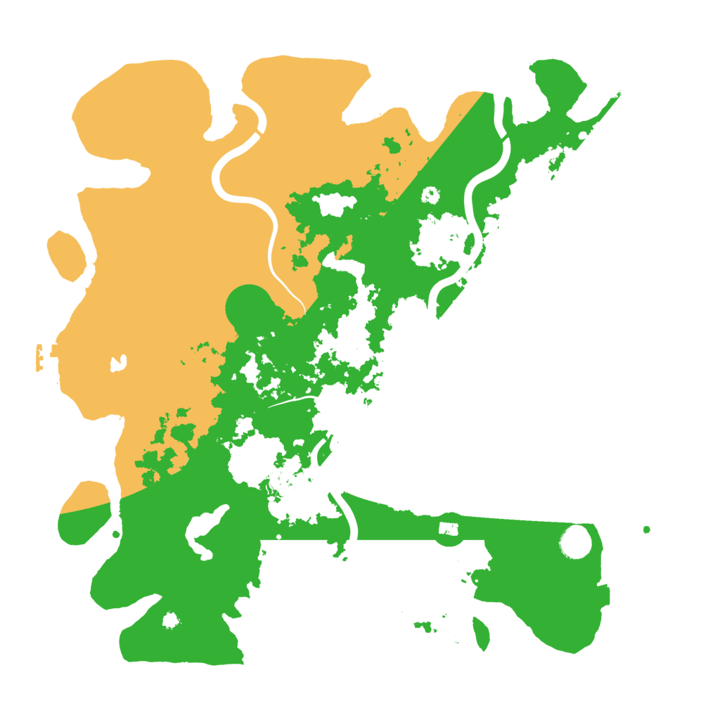 Biome Rust Map: Procedural Map, Size: 4000, Seed: 861143694