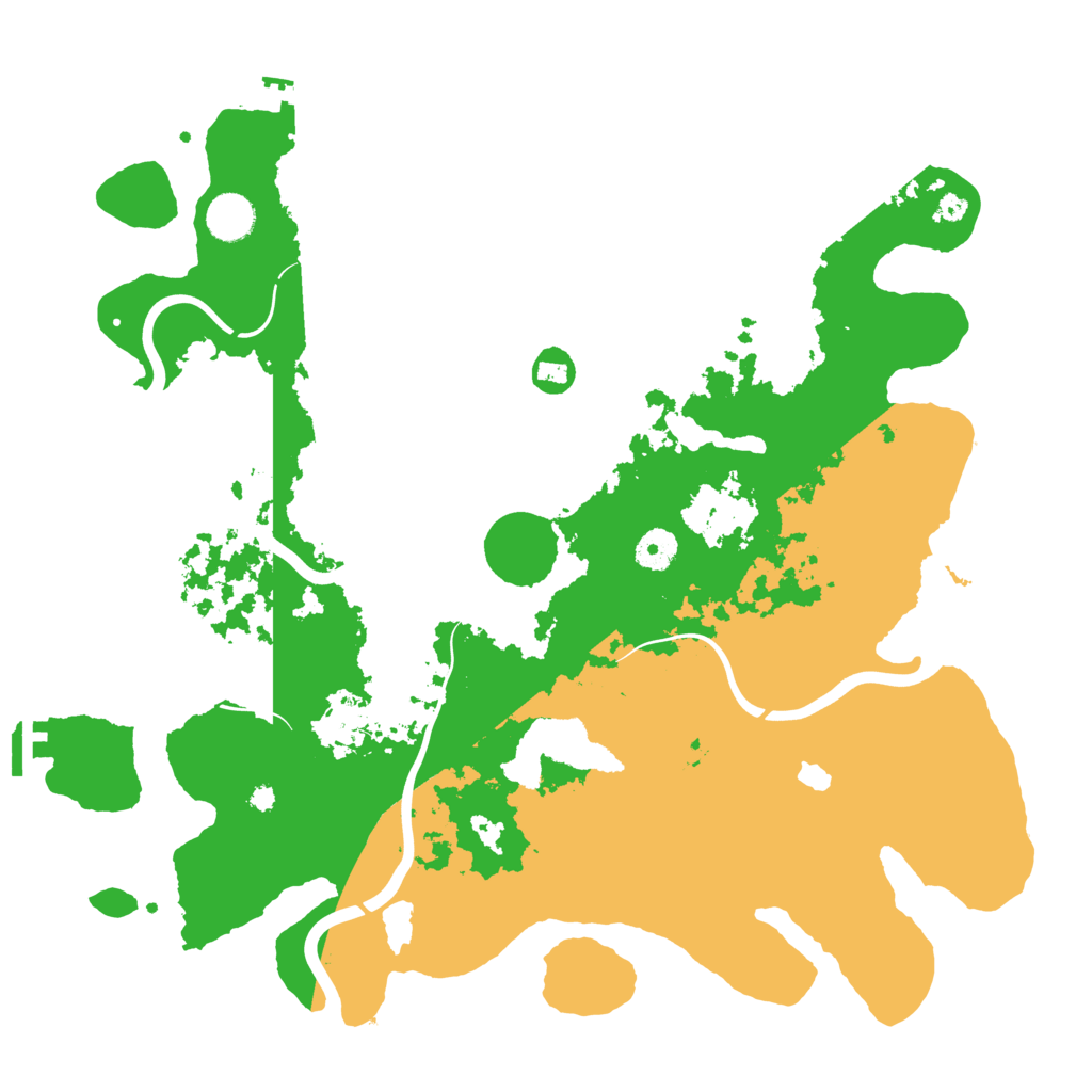 Biome Rust Map: Procedural Map, Size: 4000, Seed: 1284205256