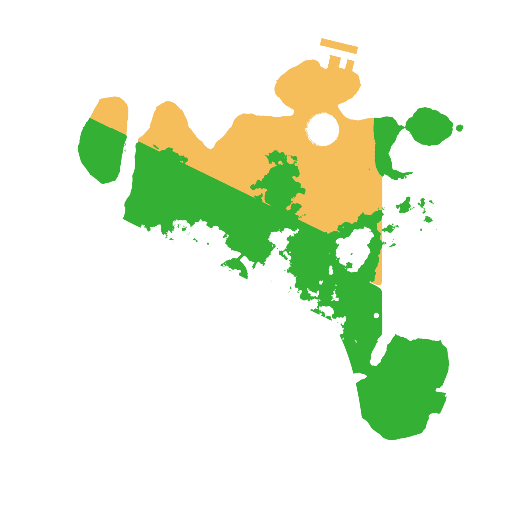 Biome Rust Map: Procedural Map, Size: 2750, Seed: 809165698