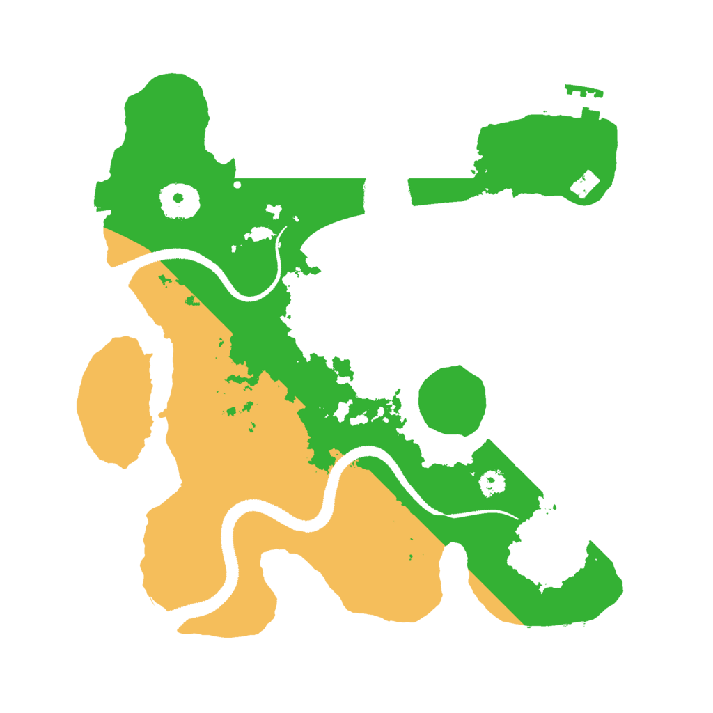 Biome Rust Map: Procedural Map, Size: 2800, Seed: 1049034622
