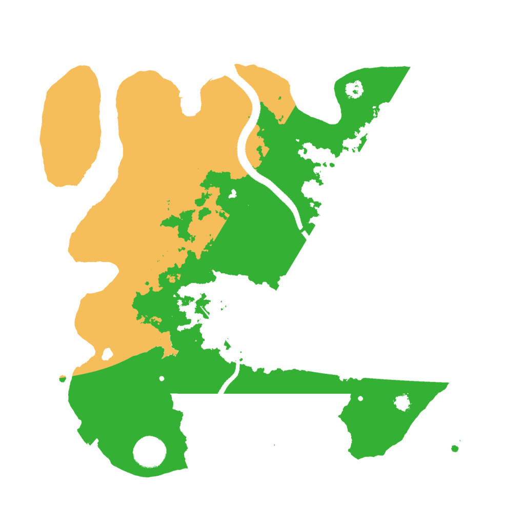 Biome Rust Map: Procedural Map, Size: 3000, Seed: 1129315056