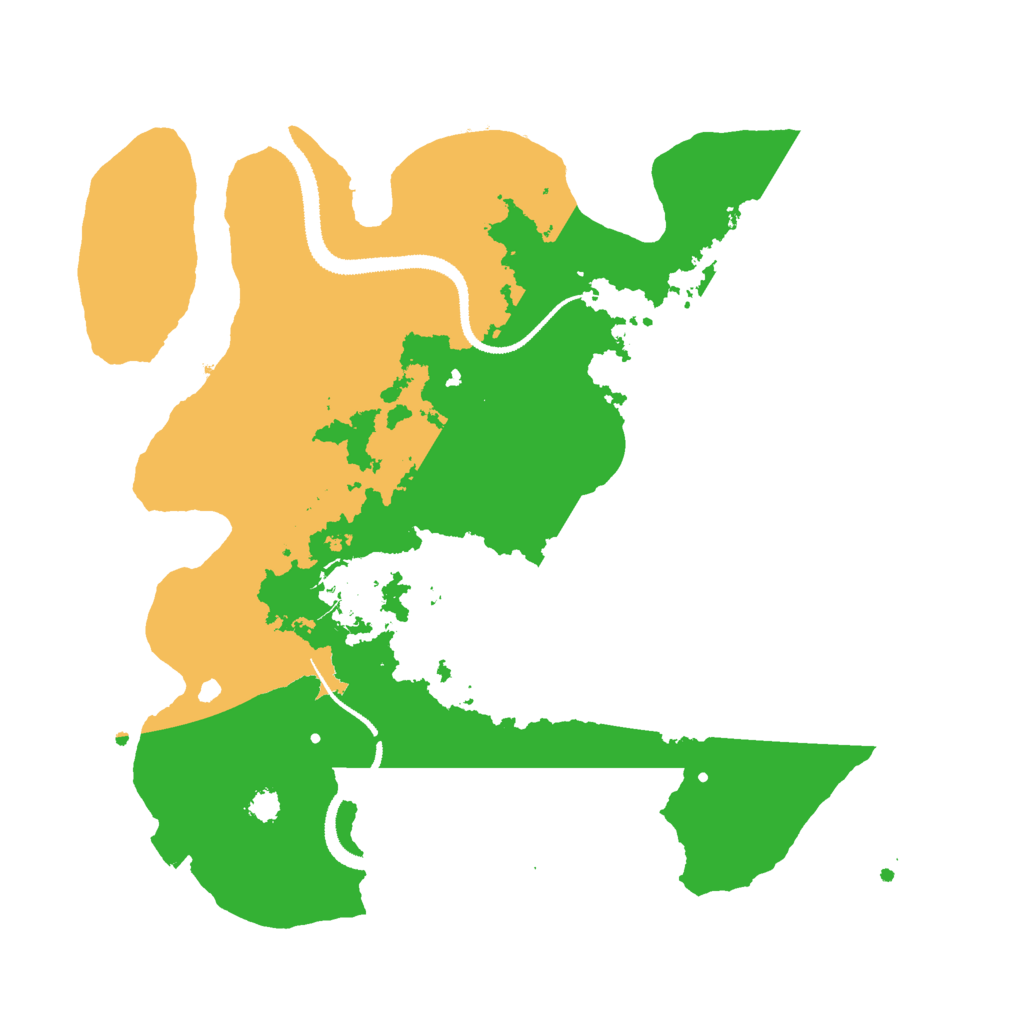 Biome Rust Map: Procedural Map, Size: 3000, Seed: 1129315056